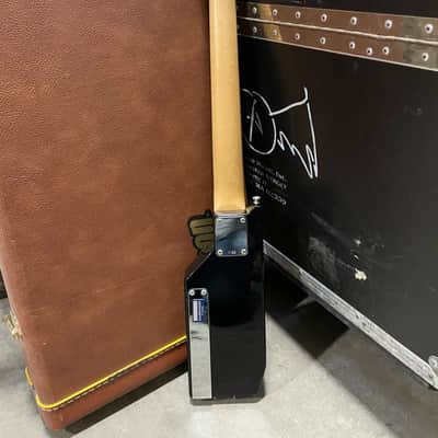 Gadden Brad Whitford's Aerosmith Travel Guitar, Tim Collins!  (#54)  1980s Black image 2