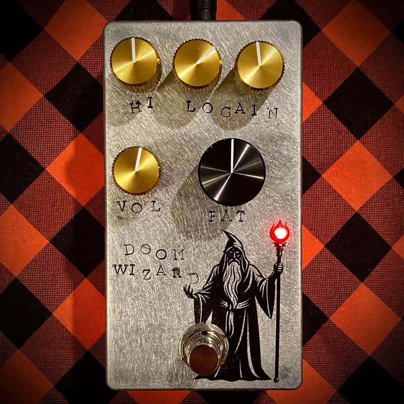 Pasta Pedals Doom Wizard Boosted Muff with 2-band EQ and Input cap selector image 1