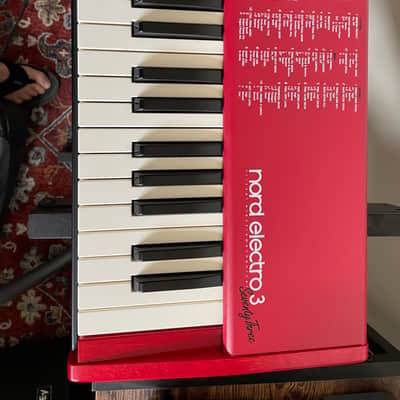 Nord Electro 3 SW73 Semi-Weighted 73-Key Digital Piano 2009 - 2013 - Red image 3