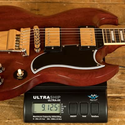Epiphone Inspired By Gibson Custom 1964 SG Standard w/Maestro Vibrola Reissue | Cherry Red image 8