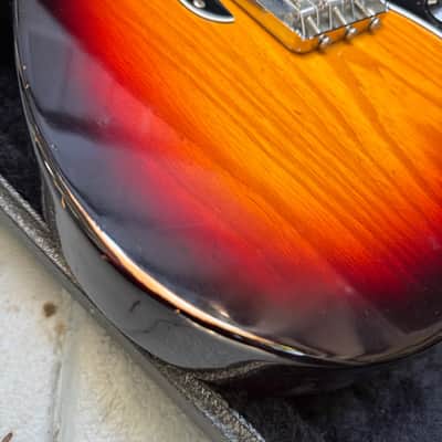 2011 Fender American Vintage '72 Telecaster Custom Maple Fingerboard 3-Tone Sunburst image 16