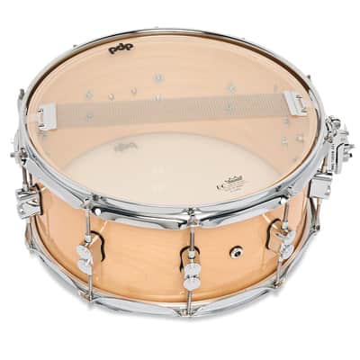 PDP Concept Maple 6.5x14 Snare Drum - Natural Lacquer - PDCM6514SSNA image 5