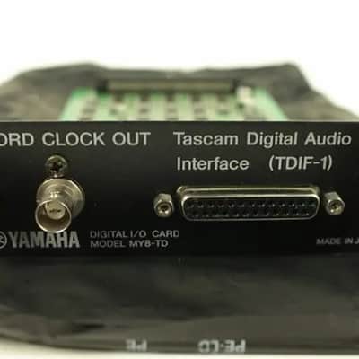 Yamaha MY8TD I/O Word Clock Out Card - Works with various Yamaha mixers - (*4 Cards Are Available*) image 1