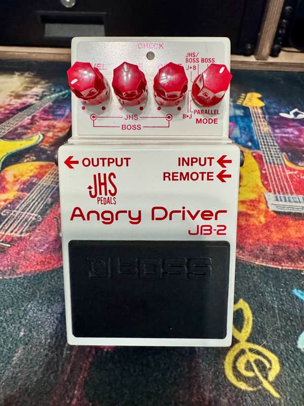 Boss JB-2 JHS Angry Driver 2017 - Present - White/Red | Reverb
