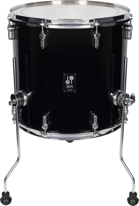 Sonor AQ1 Series 14x13" Piano Black Floor Tom Drum | Worldwide Ship | NEW Authorized Dealer image 1
