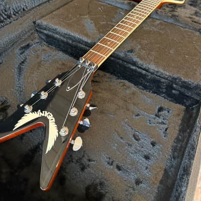 Dean Dimebag Darrell DBD Tribute ML 2021 – Sunburst Flame Top – Floyd Rose – Hardshell Case image 3