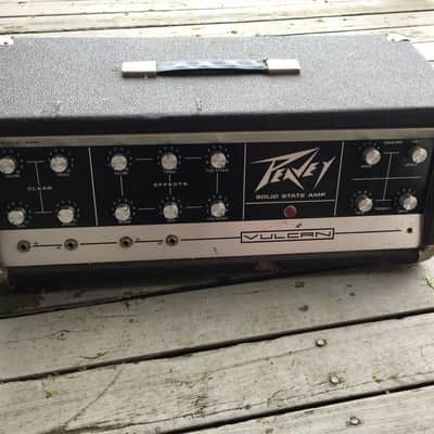 EXTREMELY RARE early 1970's Peavey VULCAN "Series 500 Module" guitar/bass amp image 1