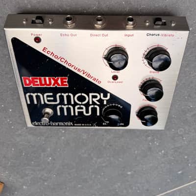 90s Electro Harmonix Deluxe Memory Man Analog Delay MN3005 chipset version. Chorus Vibrato overdrive distortion image 3