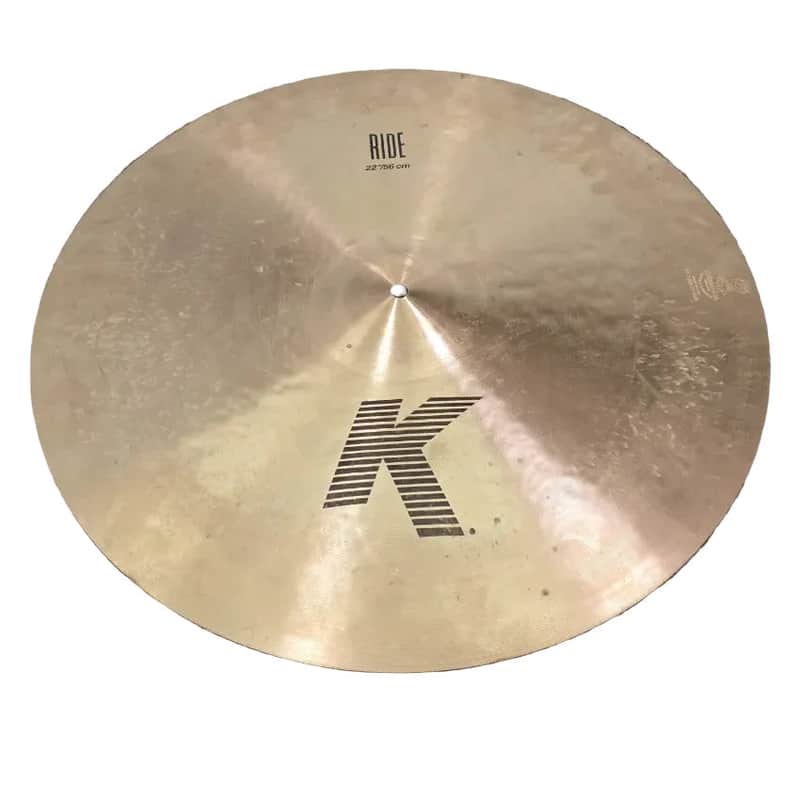 Used Zildjian K Ride Cymbal 22" - Good image 1