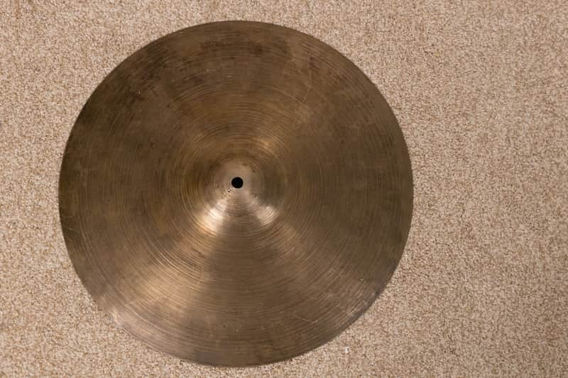 Vintage Zildjian 14" K Istanbul Intermediate Hi Hat Cymbal 864g image 1