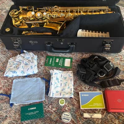 Yamaha YAS-62 Alto Saxophone 2012s - Brass image 1