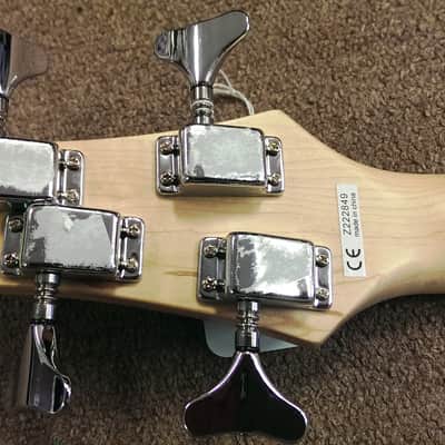 Ibanez Soundgear Gio GSR100 4-String Bass Guitar, Grey Metallic, P Style Pickup image 8