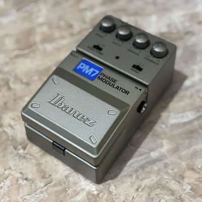Ibanez PM7 Phase Modulator [NOS - New Old Stock] ToneLok Series - Grey Silver with Box and Manual image 10