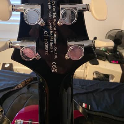 PRS 24 Custom SE Quilt Top 2026 - Teal and Black image 6