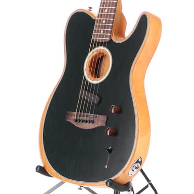 Fender Acoustasonic Player Telecaster, Brushed Black, Plays Great (R13) (06017) image 4