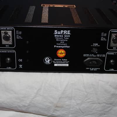 Groove Tubes SuPre Stereo Unit Vaccum Tube Microphone & Instrument Preamplifier image 9