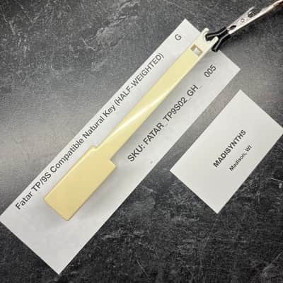 Fatar Replacement HALF Weighted G Key (TP/9S Keybeds) for Kurzweil K2000, Alesis Quadrasynth, Ensoniq SQ2, GEM WX2, Equinox 61, Oberheim OB-3