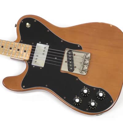 1974 Fender Telecaster Custom Left Handed - Walnut Finish - Original Case Rare Lefty! image 5