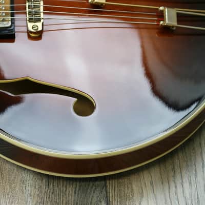 Super Clean! Epiphone Emperor T Thinline 1982 Vintage Sunburst Matsumoku ES-335 Semi Hollow image 8