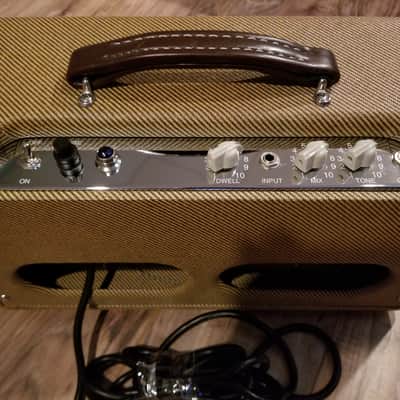 Uncle Spot Spring Reverb -analog tube driven- tweed with cover image 6