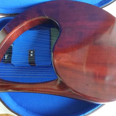Small Soprano Lyre W. Lothar Gärtner 1978 Dark Brown / Reddish Brown image 4