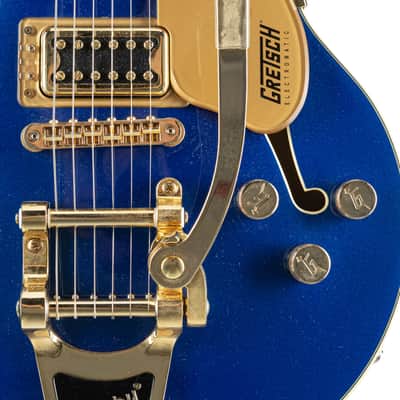 Gretsch G5655TG Electromatic Center Block Jr. Bigsby (Azure Metallic) - Semi Acoustic Guitar image 10