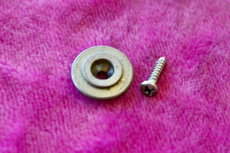 Vintage 1960s Fender Precision Bass String Tree Retainer Pre-CBS P-Bass part image 1