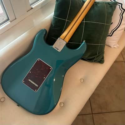Fender FSR Player II Stratocaster HSS 2024 - Present - Ocean Turquoise with Tortoise Pickguard image 4