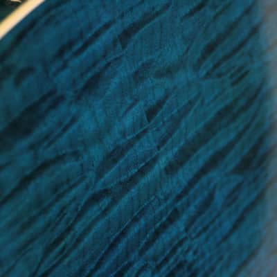 MINT 2000 Taylor GSLJ Living Jewels Aqua Blue Koi Fish Guitar! Bearclaw Quilted GS image 25