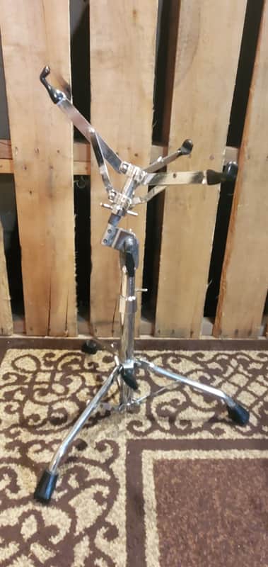 Ludwig vintage Atlas Snare stand Blue Olive era image 1