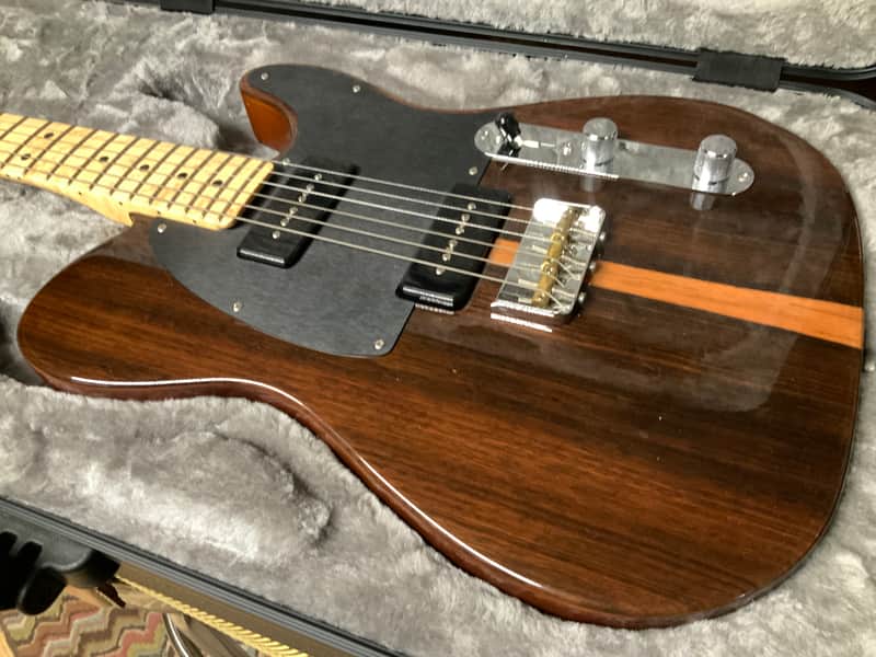 Fender Limited Edition Exotic Collection Malaysian Blackwood Telecaster 90 2017 - Gloss Natural image 1