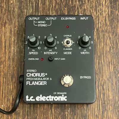 TC Electronic Stereo Chorus + Pitch Modulator & Flanger - 80s - w/Box! image 2