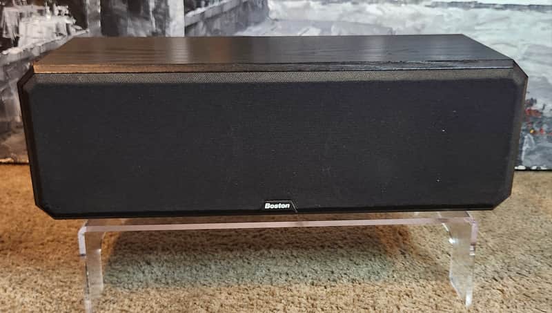 Boston Acoustics Boston Acoustics 525v vintage 2-way center channel speaker 90s - Black image 1