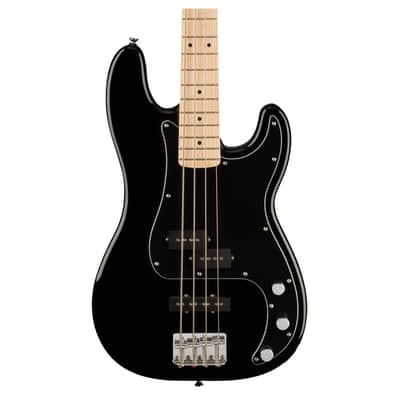 Squier Affinity Series Precision Bass PJ - Black w/ Maple FB image 1