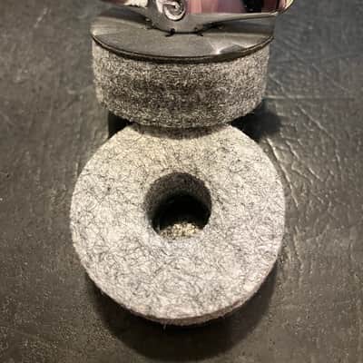 DW SM2231 Cymbal Stand Wing Nut Felt 2025 - chrome image 1