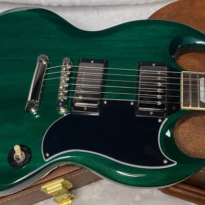 NEW! Gibson SG Standard '61 Stoptail - Translucent Teal - ONLY 6 lbs - Authorized Dealer - G07406 image 3