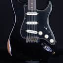 Fender Custom Shop Limited Edition Roasted Alder Dual-Mag Strat, Relic Aged Black