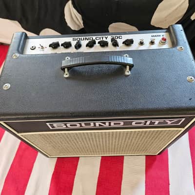 Sound City 30c full tubes guitar combo image 3