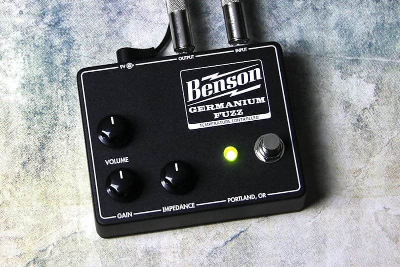 Benson Amps Germanium Fuzz 2021 Black (Authorized Dealer) image 1