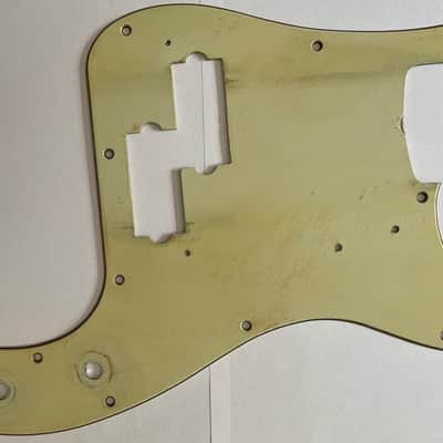 Fender Precision Bass Mint Green Pickguard 60's Old Reissue Relic image 1