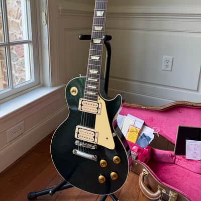 2025 Gibson M2M Custom Shop ‘57 Reissue R7 Murphy Ultra Light Aged Stinger - British Racing Green image 4