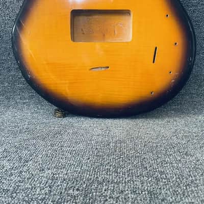 Harley Benton Style 4 or 5 String Bass Body in Natural Wood image 3