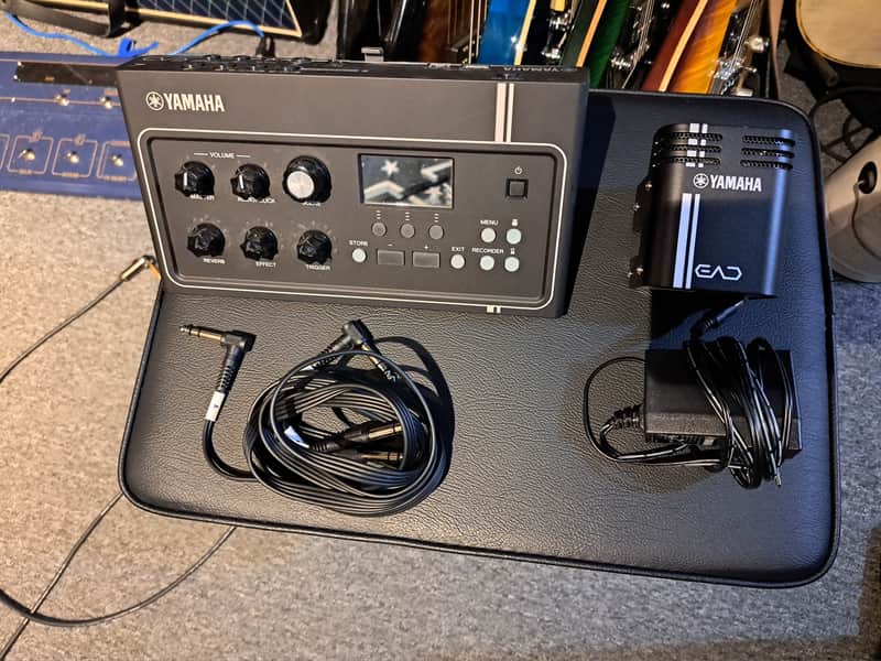 Yamaha EAD10 Drum Module with Mic and Trigger Pickup 2018 - Present - Black image 1