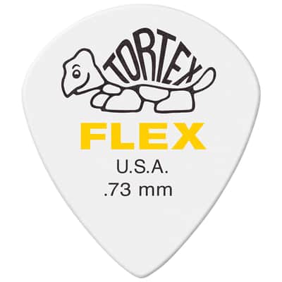 466P073 Tortex Flex Jazz III XL 0,73 mm Sachet de 12 Dunlop image 2