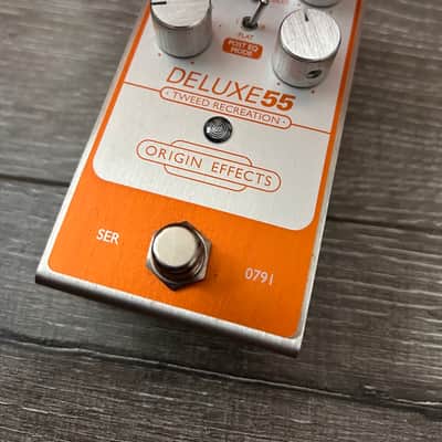 Origin Effects Deluxe55 Tweed Recreation 2024 - Present - Orange / Silver image 1