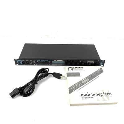 MOTU MIDI Timepiece MTP AV MIDI Interface 2000s - Black - TGHM image 1