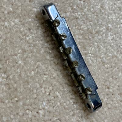 Vintage original, Gibson Tune o magic bridge 1970’s Chrome image 4