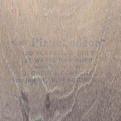 Vintage J. Chein & Co. PianoLodeon Toy Player Piano image 6