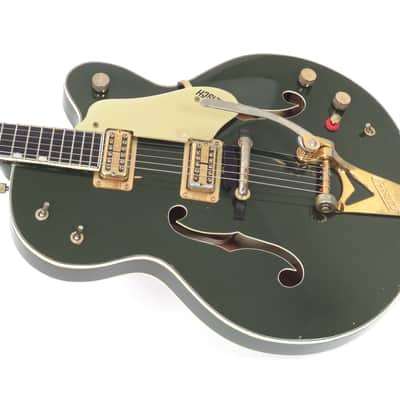 1963 Gretsch Country Club - Rare Cadillac Green Finish - Thin Body - Original Case image 7