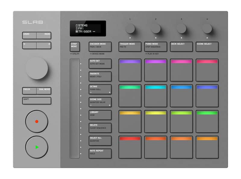 AlphaTheta SLAB MIDI Pad Controller for Serato Studio image 1